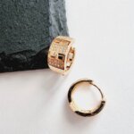 Auskarai 1,4×0,7cm.