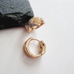 Auskarai 1,4×0,6cm.