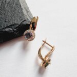 Auskarai 1,7×0,7cm.