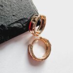 Auskarai 1,5×0,5cm.