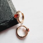 Auskarai 1,4×0,7cm.