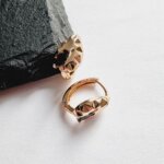 Auskarai 1,4×0,7cm.