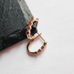 Auskarai 1,6×0,3cm.