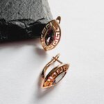 Auskarai 1,8×1,1cm.