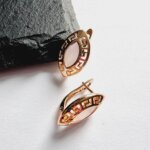 Auskarai 1,8×1,1cm.