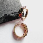 Auskarai 1,8×0,5cm.