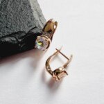 Auskarai 1,7×0,7cm.