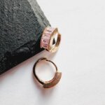 Auskarai 1,4×0,6cm.