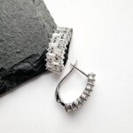 Auskarai 1,8×0,6cm.