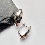 Auskarai 1,8×0,9cm.