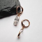 Auskarai 2,7×0,6cm.