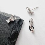 Auskarai 1,4×0,7cm.