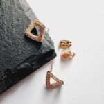 Auskarai 1,2cm.skersmuo