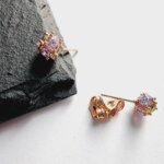 Auskarai 0,7cm.skersmuo