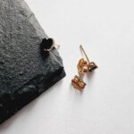 Auskarai 0,6cm.skersmuo