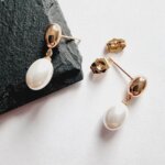 Auskarai 2,4×0,8cm.