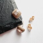 Auskarai 1,2cm.skersmuo