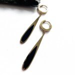 Auskarai 5,6×0,6cm.