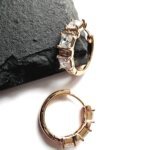 Auskarai 1,8×0,6cm.