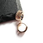 Auskarai 1,4×0,7cm.