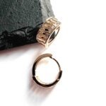 Auskarai 1,4×0,7cm.