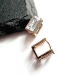 Auskarai 1,2×0,7cm.