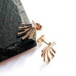 Auskarai 1,6×1,4cm.