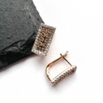 Auskarai 1,4×0,7cm.