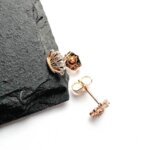 Auskarai 0,7×0,9cm.