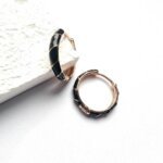 Auskarai 1,5×0,2cm.