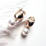 Auskarai 2,1×0,9cm.