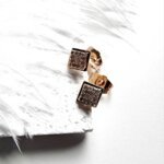 Auskarai 0,7cm.skersmuo