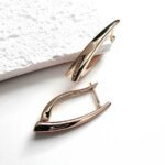 Auskarai 2,8×0,5cm.