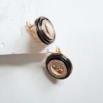 Auskarai 1,5cm.skersmuo