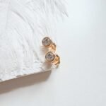 Auskarai 0,6cm.skersmuo