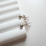 Auskarai 0,4cm.skersmuo