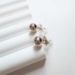 Auskarai 0,7cm.skersmuo