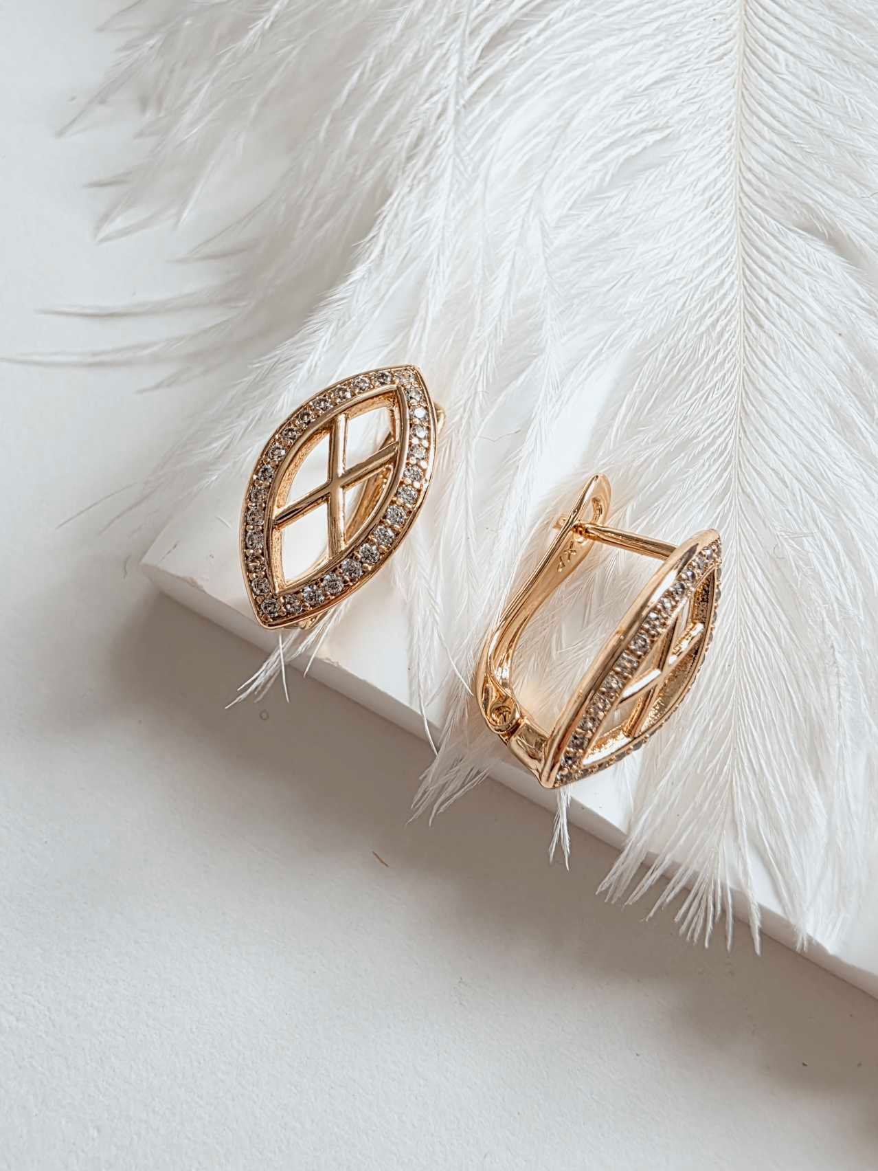 IMG_COM_2025092316572613610 Auskarai 1,5/0,7cm. - Image 1