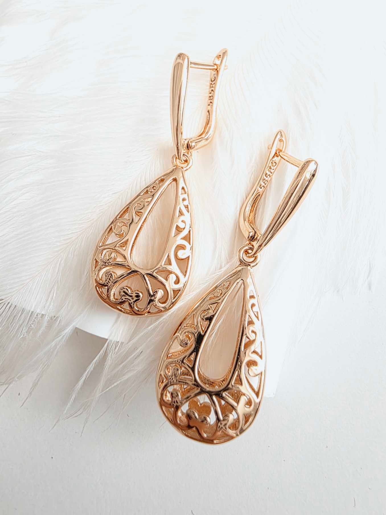 IMG_COM_202509251256002320 Auskarai 4/1,4cm. - Image 1