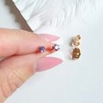 Auskarai 0,4cm.skersmuo