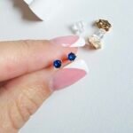 Auskarai 0,4cm.skersmuo