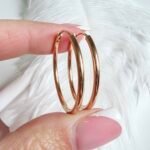 Auskarai 3cm.skersmuo