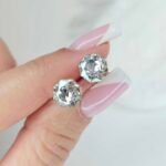 Auskarai 0,9cm.skersmuo