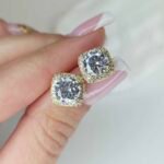 Auskarai 1,2cm.skersmuo