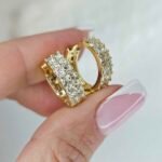 Auskarai 1,7cm.skersmuo