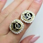 Auskarai 1,8cm.skersmuo