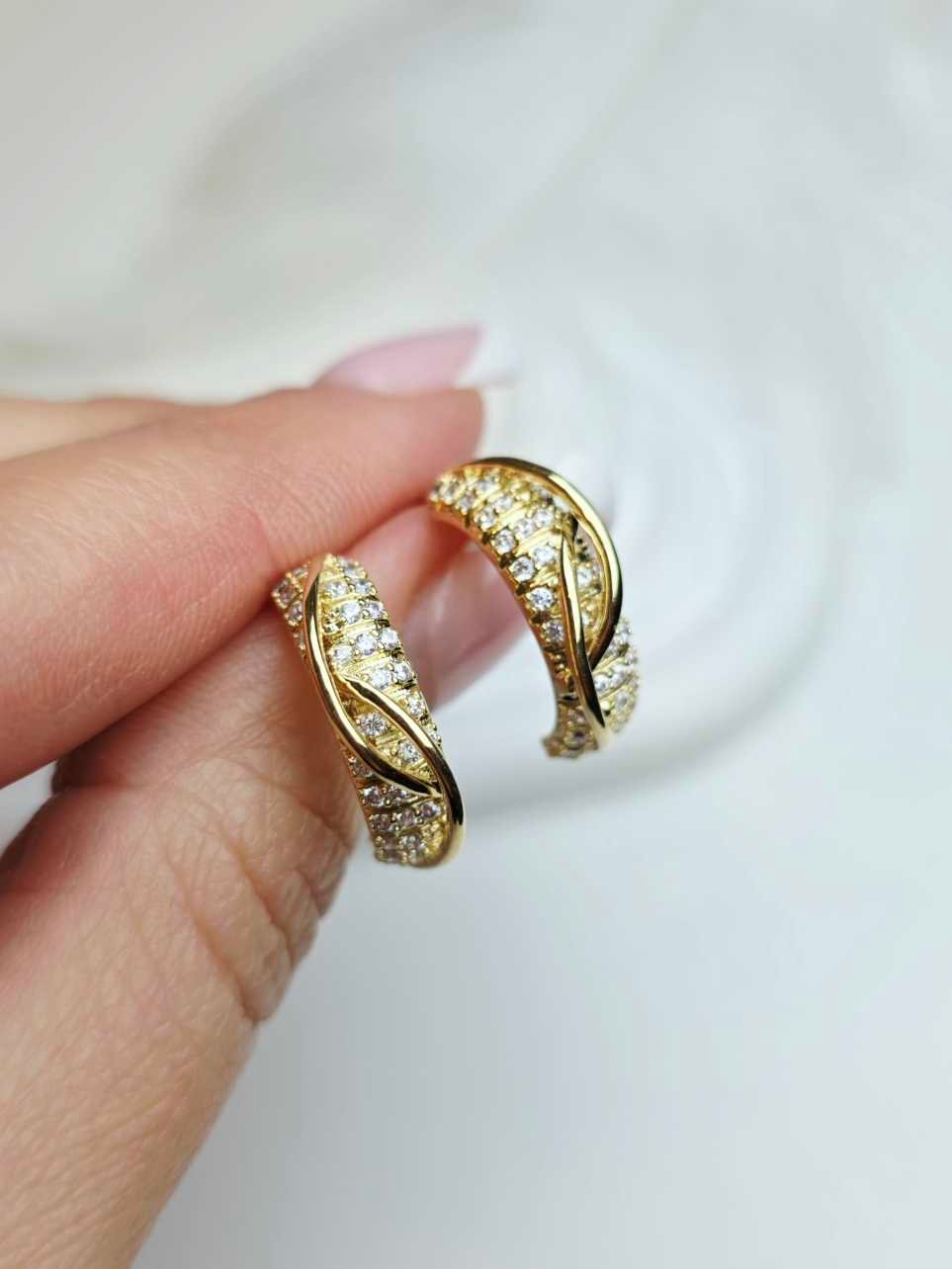 IMG_COM_202512111711444454 Auskarai 1,7/0,6cm. - Image 1