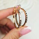 Auskarai 3cm.skersmuo