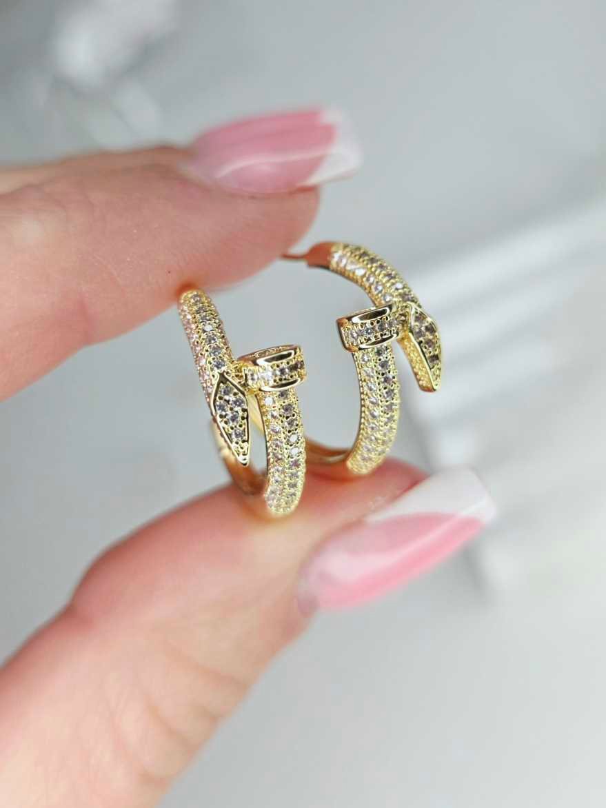 IMG_COM_202601021214347031 Auskarai 2cm.smersmuo - Image 1