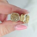 Auskarai 1,3cm.skersmuo